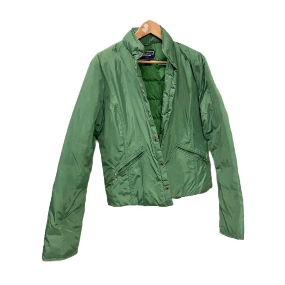 American Eagle Outfitters green puffer full zip jacket XL